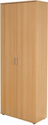 Image de Inter Link Armoire à dossiers Vetra H 189 x L 70 x P 34 cm, portes battantes, couleur beige