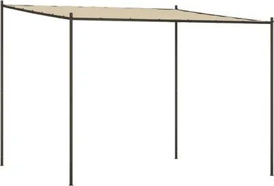Produktbild von vidaXL Pavillon Beige 3x3 m 180 g/m² Stoff und Stahl