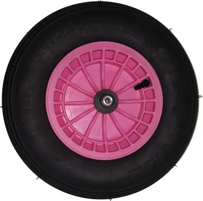 Immagine prodotto di RUOTA DI SOSTITUZIONE FORTE | ruota carriola giardino carriola costruzione carriola carriola | rosa