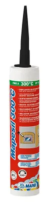 Produktbild von CASA39 Mapei Mapesil 300 C Schwarz Sanitärsilikon Kartusche 300 ml