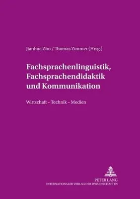 Immagine prodotto di Fachsprachenlinguistik, Fachsprachendidaktik und interkulturelle Kommunikation