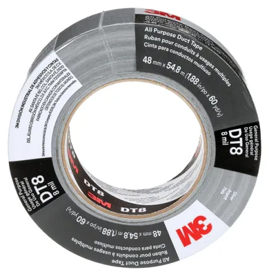 Obrázek produktu pro 3M 7100158345, Stříbrná, Polyetylen, 0,19%, 54,8 m, 48 mm, 0,2 mm