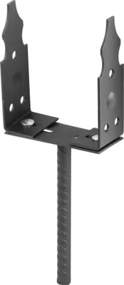 Immagine prodotto di Supporto ASU2, per travi, 95-200 mm, con piedino decorativo, regolabile, da incasso