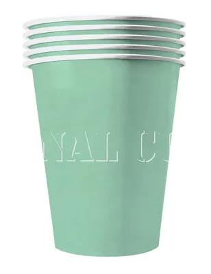 Immagine prodotto di Bicchieri americani decorazioni per feste 20 pezzi color menta 530 ml - taglia unica