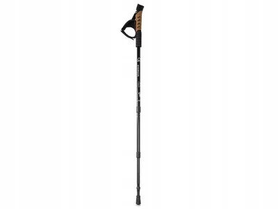Image de Verk 14010 Bâton de trekking pliant en liège 1 pièce noir