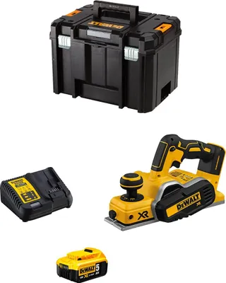 Produktbild von Hobel DeWALT DCP580P1T (1 x 5,0 Ah + DCB115 + TSTAK VI)