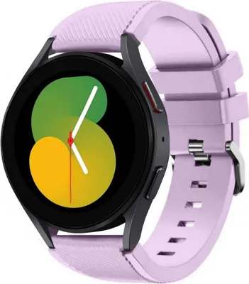 Produktbild von Strap-it Samsung Galaxy Watch 5 - 40mm Silikonarmband (Lila)