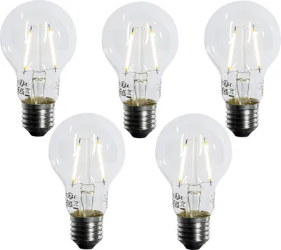 Produktbild von LUEDD 5er-Set E27 LED-Glühbirnen A60 Dämmerungssensor 2,5 W 250 lm 2700 K