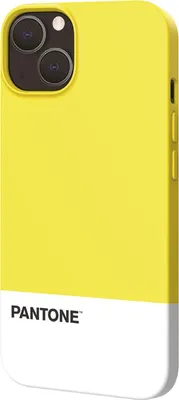 Zdjęcie produktu dla Pantone PT-PC1007Y, Pokrowiec, Apple, iPhone 13, 15,5 cm (6.1"), Biały, Żółty