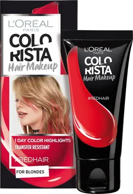 Obrázok produktu pre L'Oreal Paris, Colorista Hair Makeup, Semi-Permanent Hair Dye, #REDHAIR, 30 ml