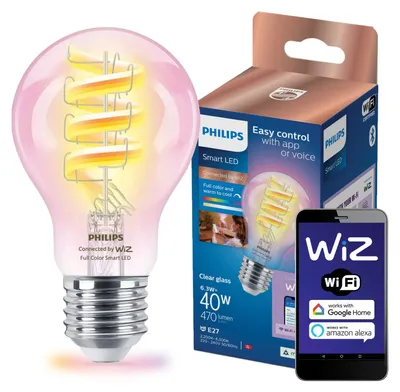 Zdjęcie produktu dla Philips by Signify Philips Filament Clear 40 W A60 E27