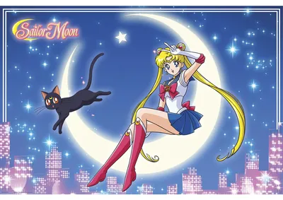 Obrázek produktu pro Sailor Moon – Luna – 61 x 91,5 cm