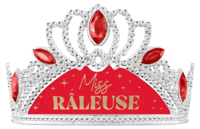 Obrázok produktu pre Vtipná čelenka „Miss Ráleuse“ – univerzálna veľkosť