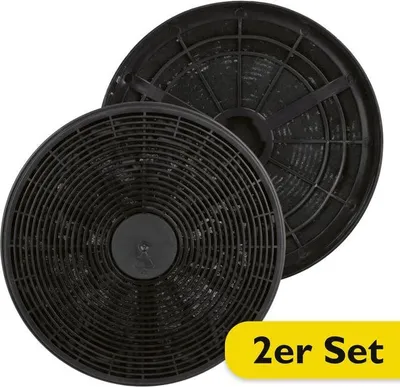 Immagine prodotto di Filtro a carbone originale Bomann -2 pezzi- KF 561 per DU 7603 G / DU 7605 G e molto altro.