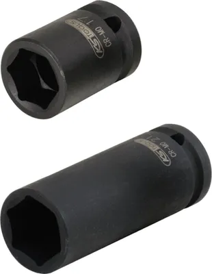 Produktbild von KS Tools 515.0306, Steckschlüssel-Satz, 1", 2 Kopf/Köpfe, Chrom-Molybdän-Stahl, ISO 1174, DIN 3121, 1,68 kg