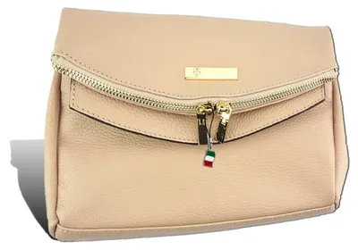 Produktbild von Florence 2in1 Damen Abendtasche rosa Clutch Echt-Leder D2OTF803A
