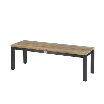 Produktbild von Diamond Garden Ravenna Bank Edelstahl/Recycled Teak
