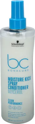 Produktbild von Schwarzkopf Professional BC Bonacure Moisture Kick Odżywka w sprayu Glicerynowa odżywka bez spłukiwania o działaniu nawilżającym 400 ml