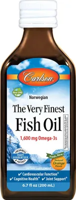 Obrázok produktu pre Carlson Labs doplnky stravy The Very Finest Fish Oil, 6652