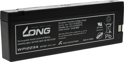 Produktbild von Long Bleiakku WP1223A 12V 2100mAh