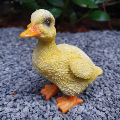 Obrázek produktu pro Zahradní figurka žluté káčátko 12 cm