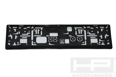 Image de Support de plaque d'immatriculation noir