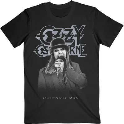 Produktbild von Ozzy Osbourne - "Ordinary Man" T-Shirt für Herren/Damen Uni RO10031 (M) (Schwarz)