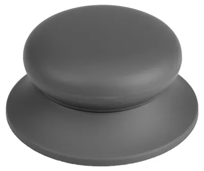 Produktbild von Silikonummantelte Griff für Deckel, Glasdeckel, hitzebeständig, universell, grau