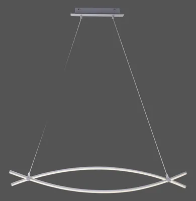 Productafbeelding van MAJA Directe hanglamp, staal, 2x LED-paneel, 8,4W, 3000K, binnenverlichting, IP20