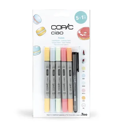 Produktbild von Copic Ciao 5+1 Set Pastels