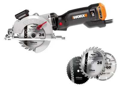 Image de WORX Worx WX437 800 W 120 mm circular saw.