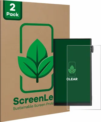 Produktbild von 2x ScreenLeaf Schutzfolie für iBasso DX180 nachhaltiger Displayschutz Display Schutz Folie Klar Transparent