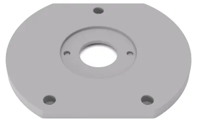 Produktbild von PRIWAS Adapterplatte passend für Bosch AdvancedTrimRouter 18V-8 Taucheinheit | Gleitplatte für Kopierhülsen passend für Bosch Oberfräsen