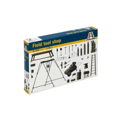 Immagine prodotto di 1:35 Kit di montaggio "Feldwerkstatt" per diorami