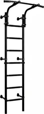 Produktbild von Sprossenwand Gymnastik Leiter Teenager, Wandmontage, Schwarz