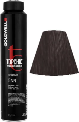 Produktbild von Goldwell Topchic The Naturals, Braun, 5NN, Light Brown Extra, Unisex, 250 ml, Alle Haare