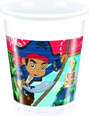 Produktbild von Captain Jake Kunststoffbecher 200ml Variante 2
