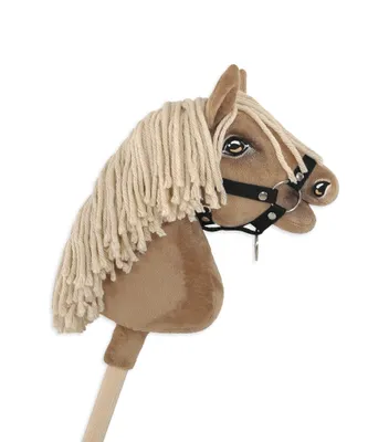Obrázek produktu pro Ohlávka pro koně Hobby Horse A4 s přezkou malá - černá