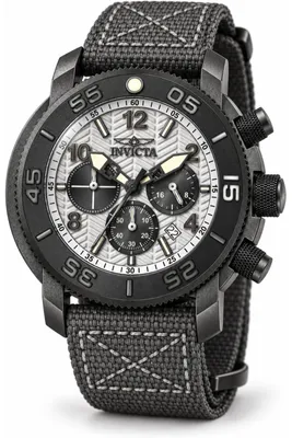 Zdjęcie produktu dla Invicta Coalition Forces 50097 Zegarek męski - Mechanizm kwarcowy - Stal nierdzewna z szarą tarczą - 50 mm
