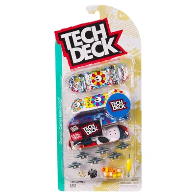 Obrázek produktu pro Tech Deck Sada 4 Kusů Fingerboard Papa 9,6 Cm