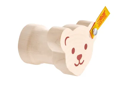 Obrázek produktu pro Selecta Steiff knoflík na kabáty, věšák na kabáty, nástěnný věšák, háček na zeď, háček na kabáty, 6,5 cm, 64311