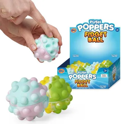 Obrázek produktu pro Barevná koule s bublinami, které se dají tlačit Pop it