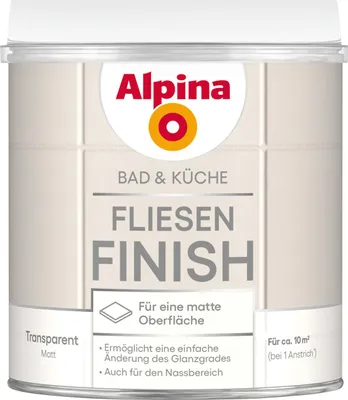 Produktbild von Alpina Küche & Badezimmer Fliesen-Finish 2K 750 ml