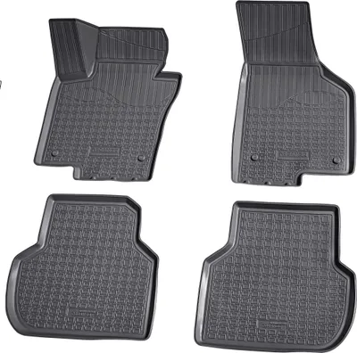 Obrázok produktu pre 3D gumové rohože pre VW Jetta VI | rok výroby 2010-2018 | perfektne sedia s okrajom