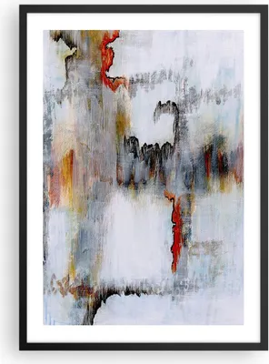 Produktbild von Gerahmtes Poster - Schwarzer Rahmen - Abstraktion modern - 50x70 cm - Wand Bild - Wanddeko - Wandbilder - Kunstposter - Wandposter - Bilderrahmen - Bilder - Kunstdruck - Wandbild - P2BPA50x70-3676