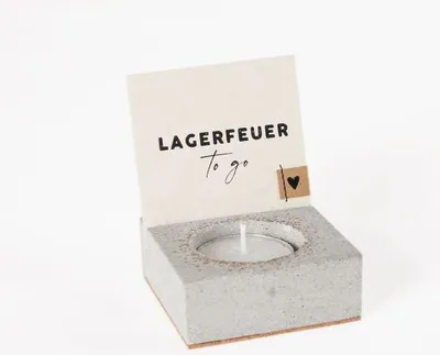 Produktbild von Lichtwünsche "Lagerfeuer to go"