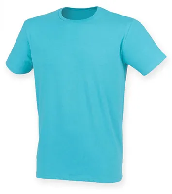 Produktbild von SF Men SF121 | Herren Feel Good Stretch T / Moderner, langer Schnitt - Farbe: Surf Blue - Größe: XL