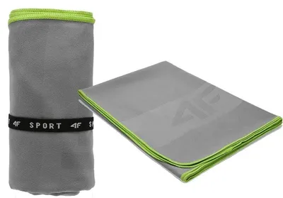 Produktbild von 4F Schnelltrocknendes Sporthandtuch Grau 4FWSS24ATOWU038 80x130 cm