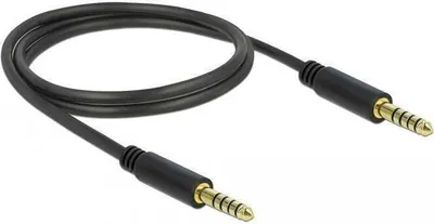 Produktbild von DeLOCK 85791, 4.4mm, Männlich, 4.4mm, Männlich, 1 m, Schwarz