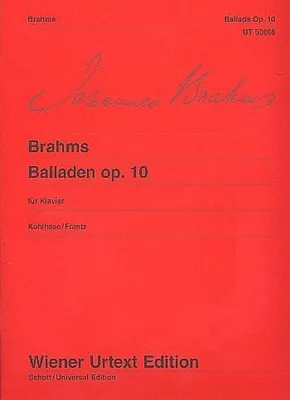 Produktbild von Brahms, J: Balladen
